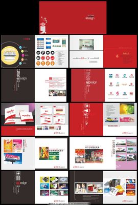 高檔企業(yè)畫(huà)冊(cè)設(shè)計(jì)模板與企業(yè)形象設(shè)計(jì)的融合